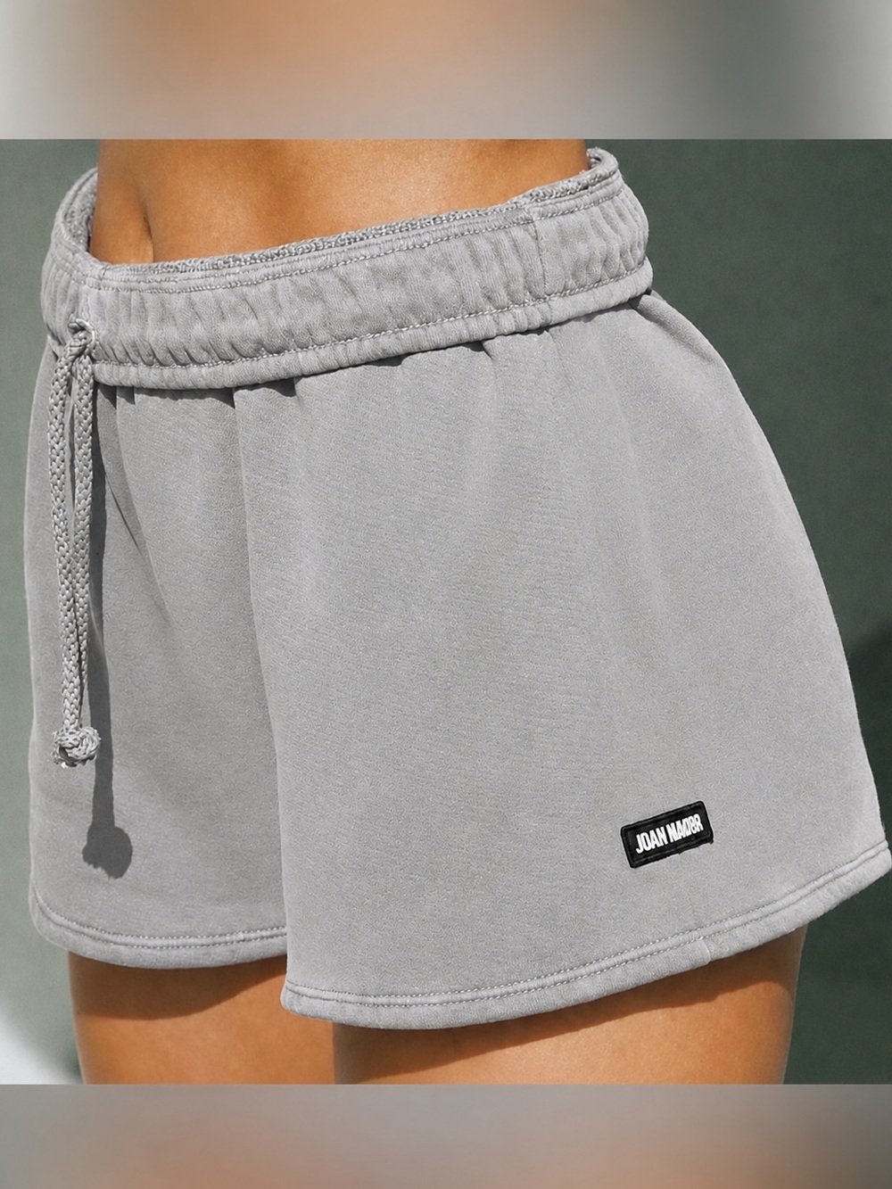 Joah Brown Light Gray Athletic Shorts